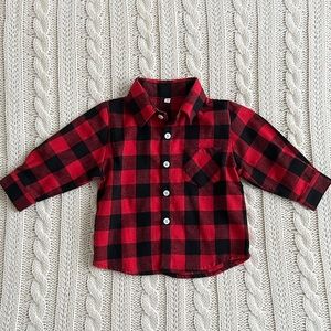 Fleece button down